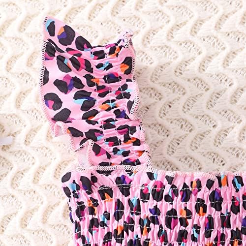 Tkria Little Girls Summer Ruffle Sleeve Sundress