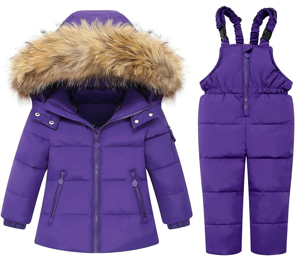 Warm Durable Down snowsuit for Babies
