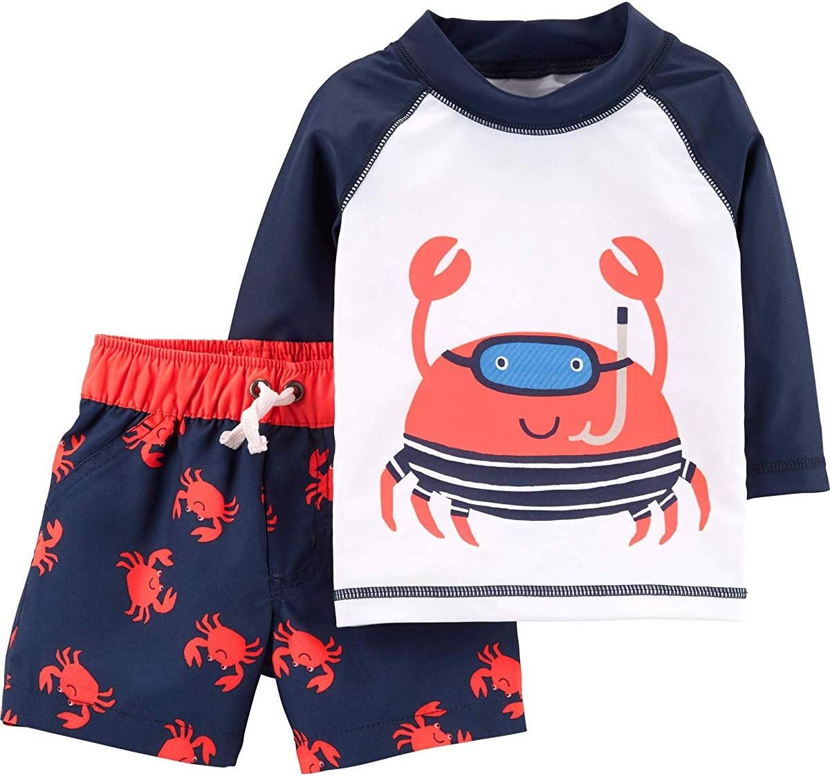 Carters Boys Rashguard Set