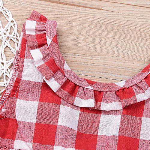 Perfect Baby Girl Outfit STylish Tank Top Denim Shorts for Girls