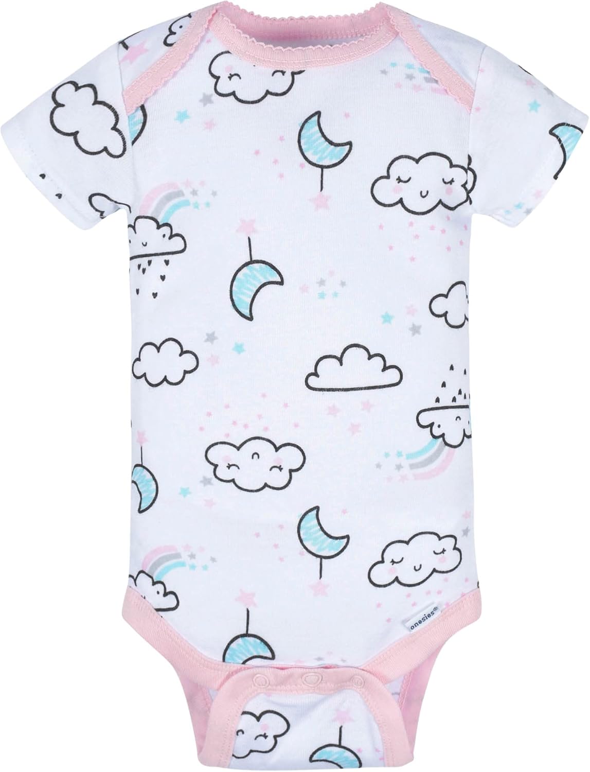 Gerber Baby Girls 8-Piece Onesies Bodysuits