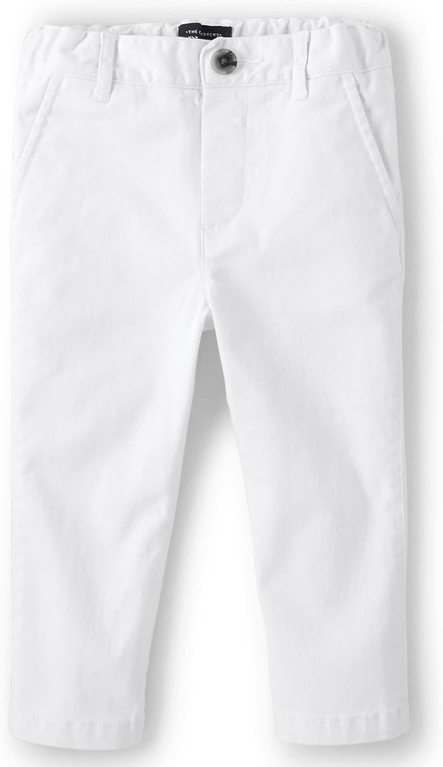 The Childrens Place Stretch Chino Pants for Boys and Toddlers