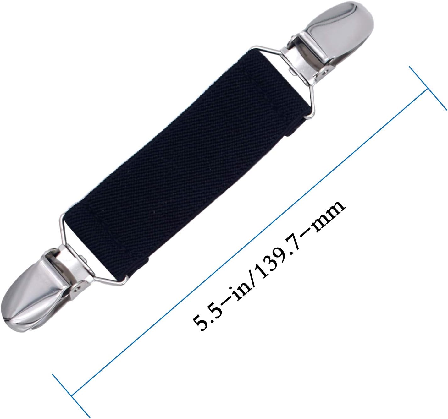 American Trends Elastic Mitten Clips - Stainless Steel Gloves for Kids