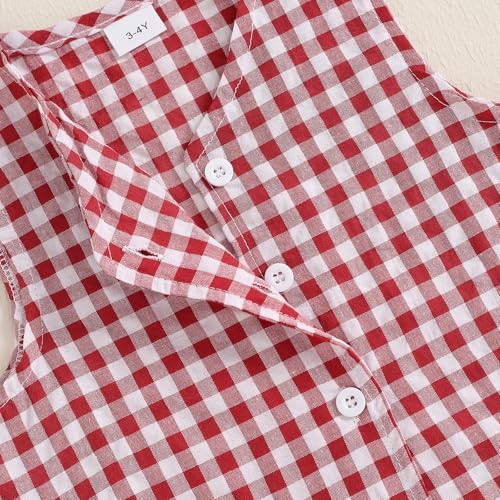 Plaid Outfit for Toddler Girls - Steal These Spring