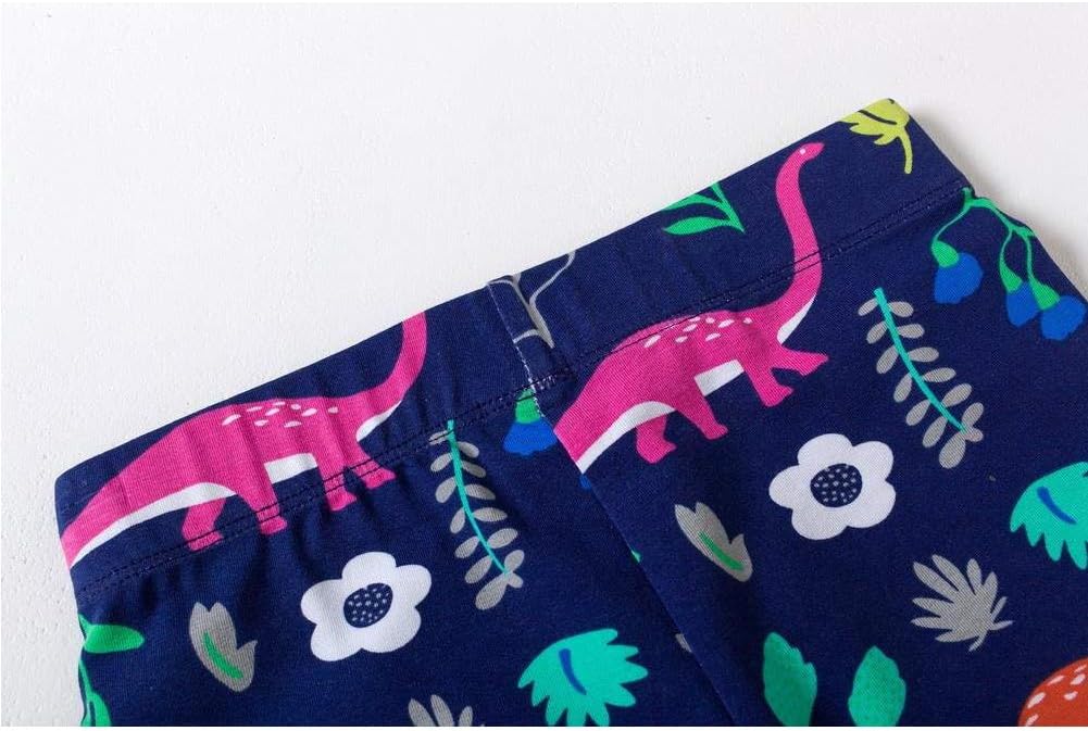 Jester Print Dinosaur Leggings
