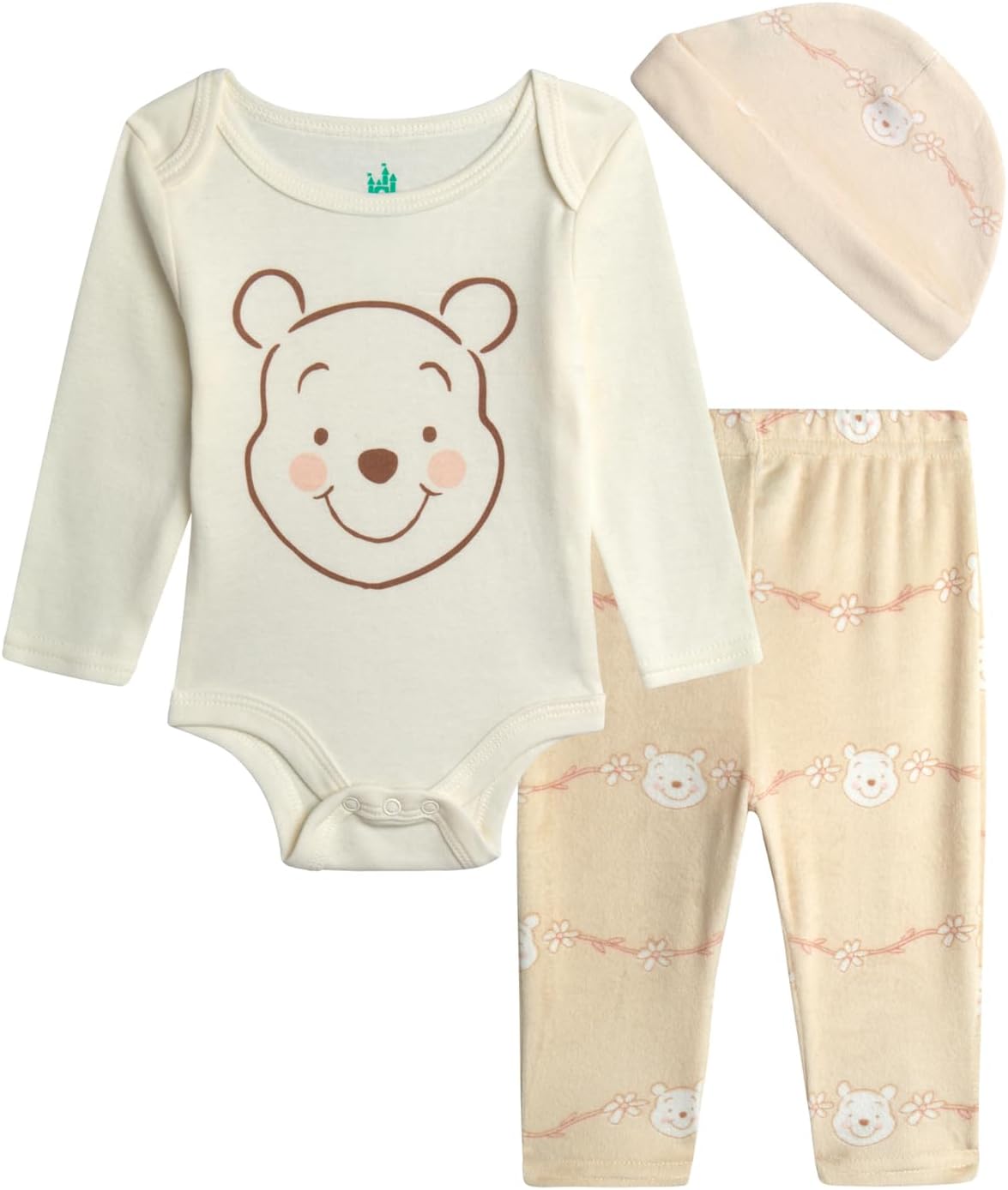 Disney Newborn Baby Take Me Home Set - 3-Piece Newborn Outfit