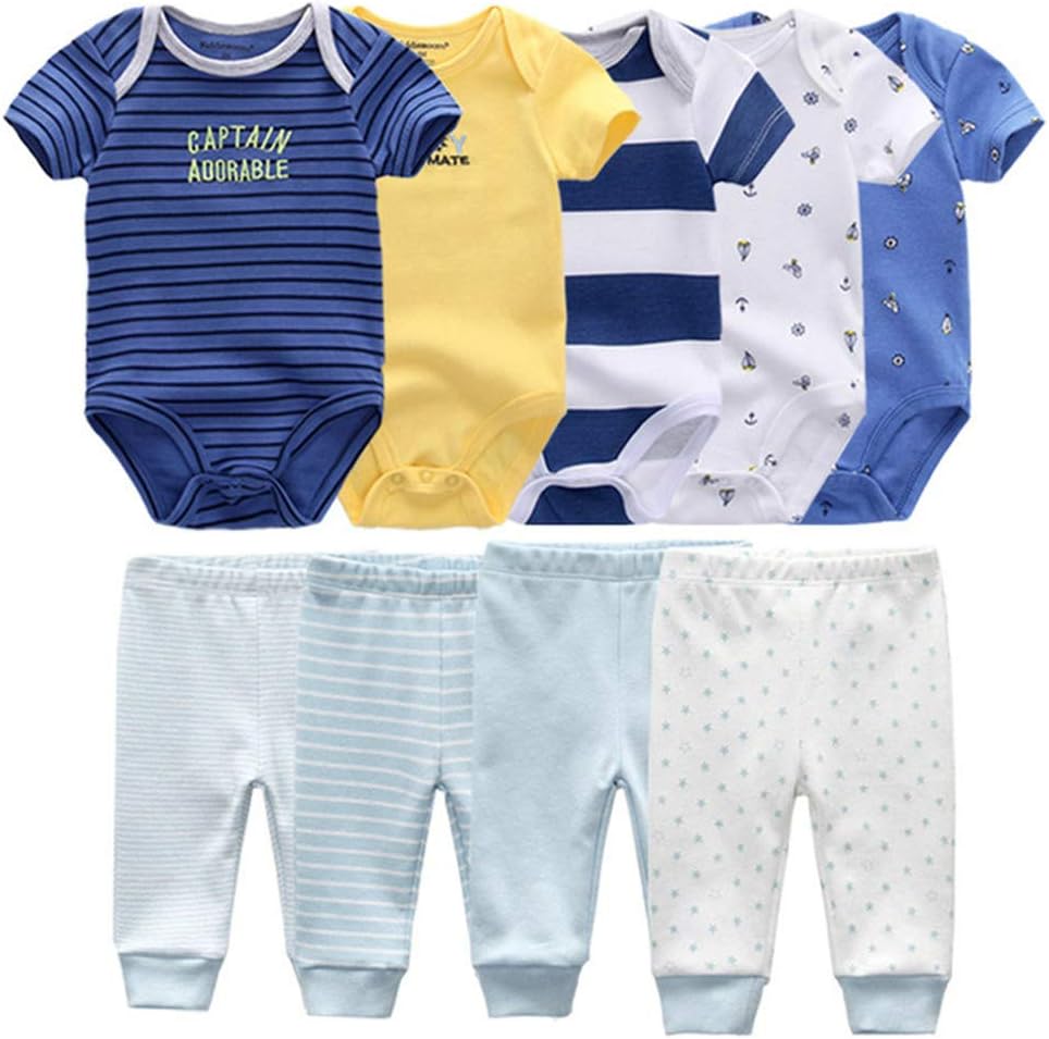 KiddieZoom Toddler Baby Boys 9-Piece Layette Set