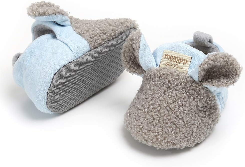 Cozy Fleece Boots with Non-Slip Bottom
