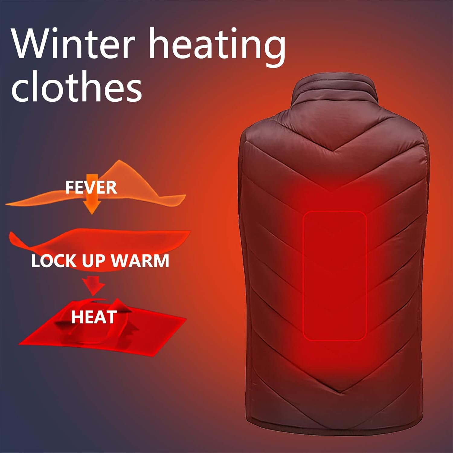 Heated Vest Perfect for Cooling Off and skiing