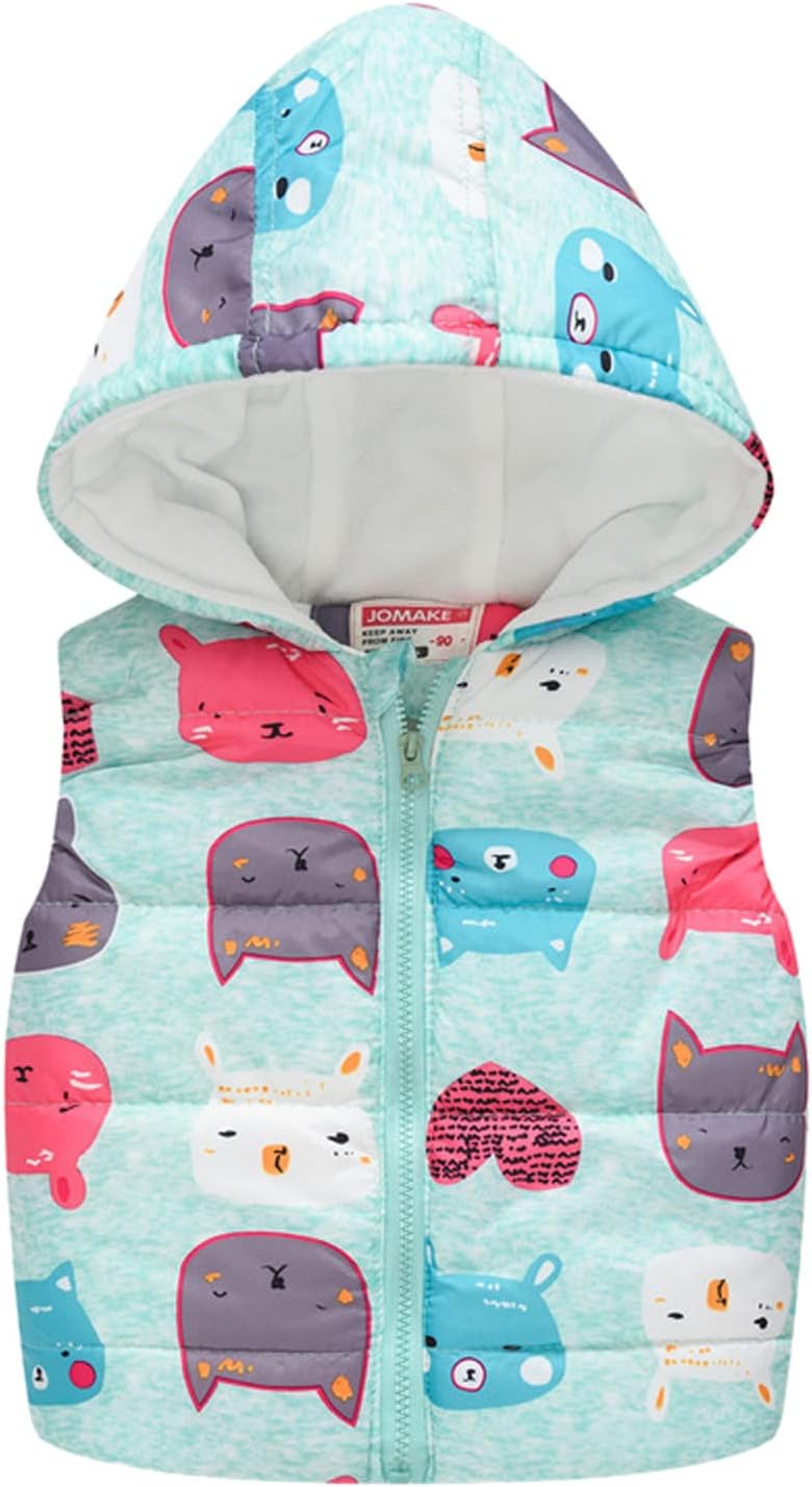 Weekender Coat for Toddlers Distressed Cartoon Print