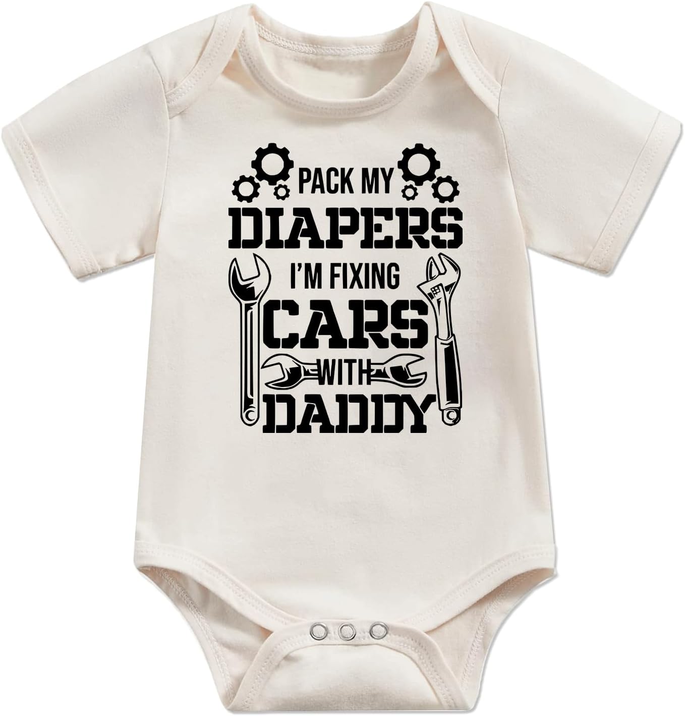 Newborn Funny Letters Bodysuit Romper