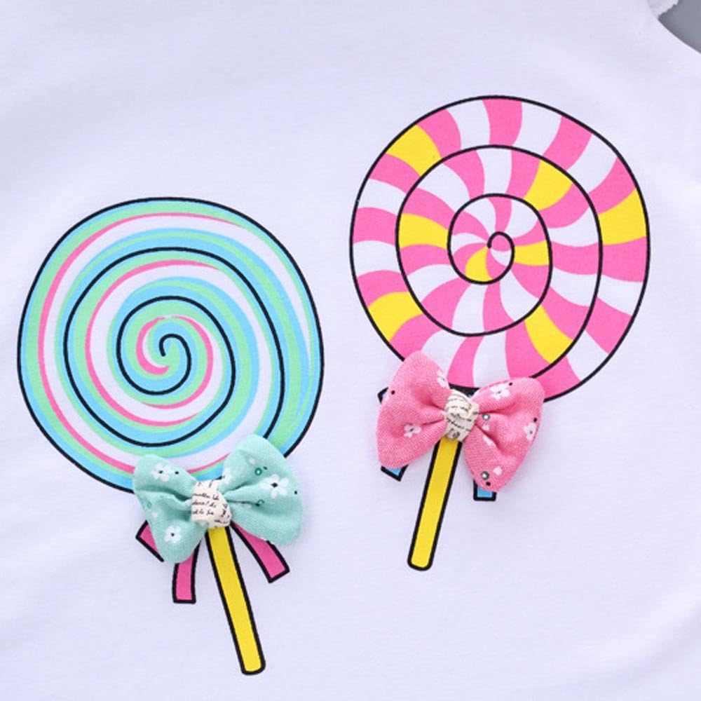 Patchwork T-Shirt Shorts Set for Kids