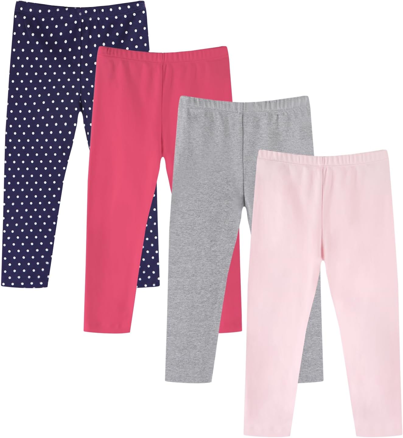 Bright Color Cotton Leggings for Kids