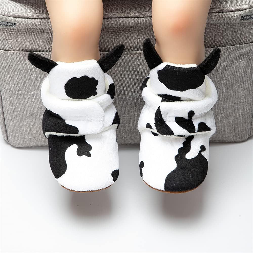 Cute Soft Fleece Winter Booties for Babies