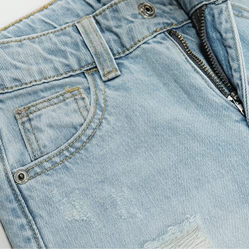 KIDSCOOL SPACE Baby Boys Distressed Denim Jeans