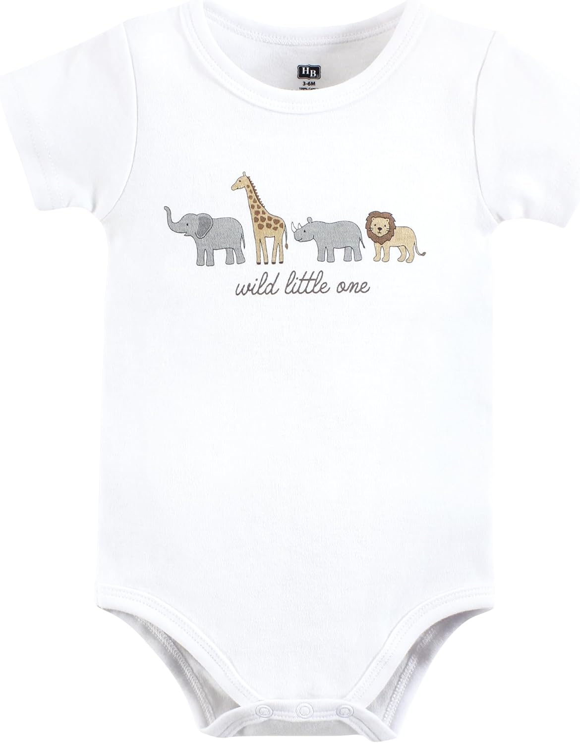 Hudson Baby Unisex Baby Bodysuit Short and Sock