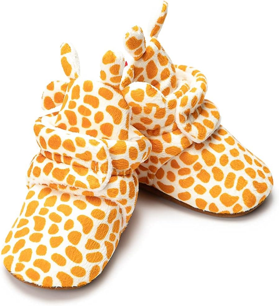 Perfect Warm Fleece Winter Booties for Babies Concise Comfy First Walkers