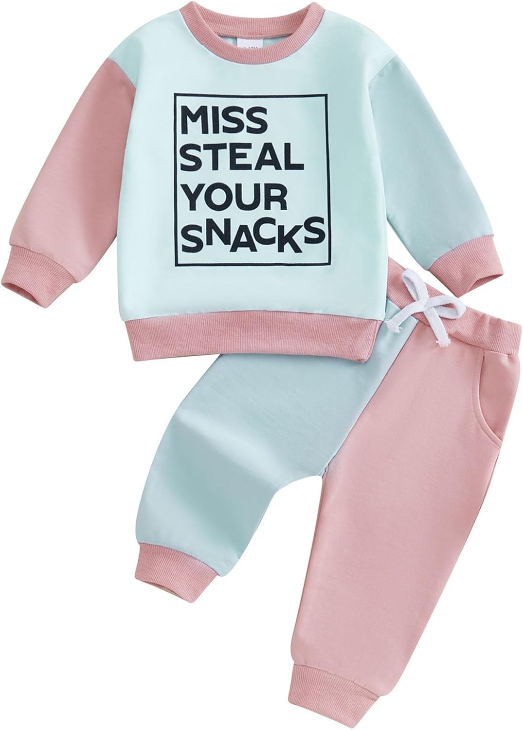 TheFound Toddler Girls Comfy Stylish Fall Winter Set