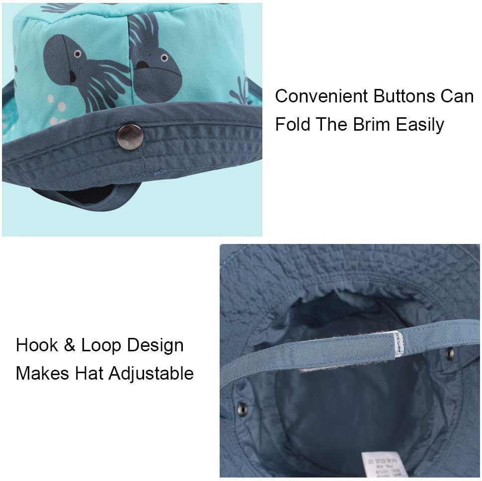 Adjustable Baby Sun Hat for Boys Girls UV Protection UPF 50