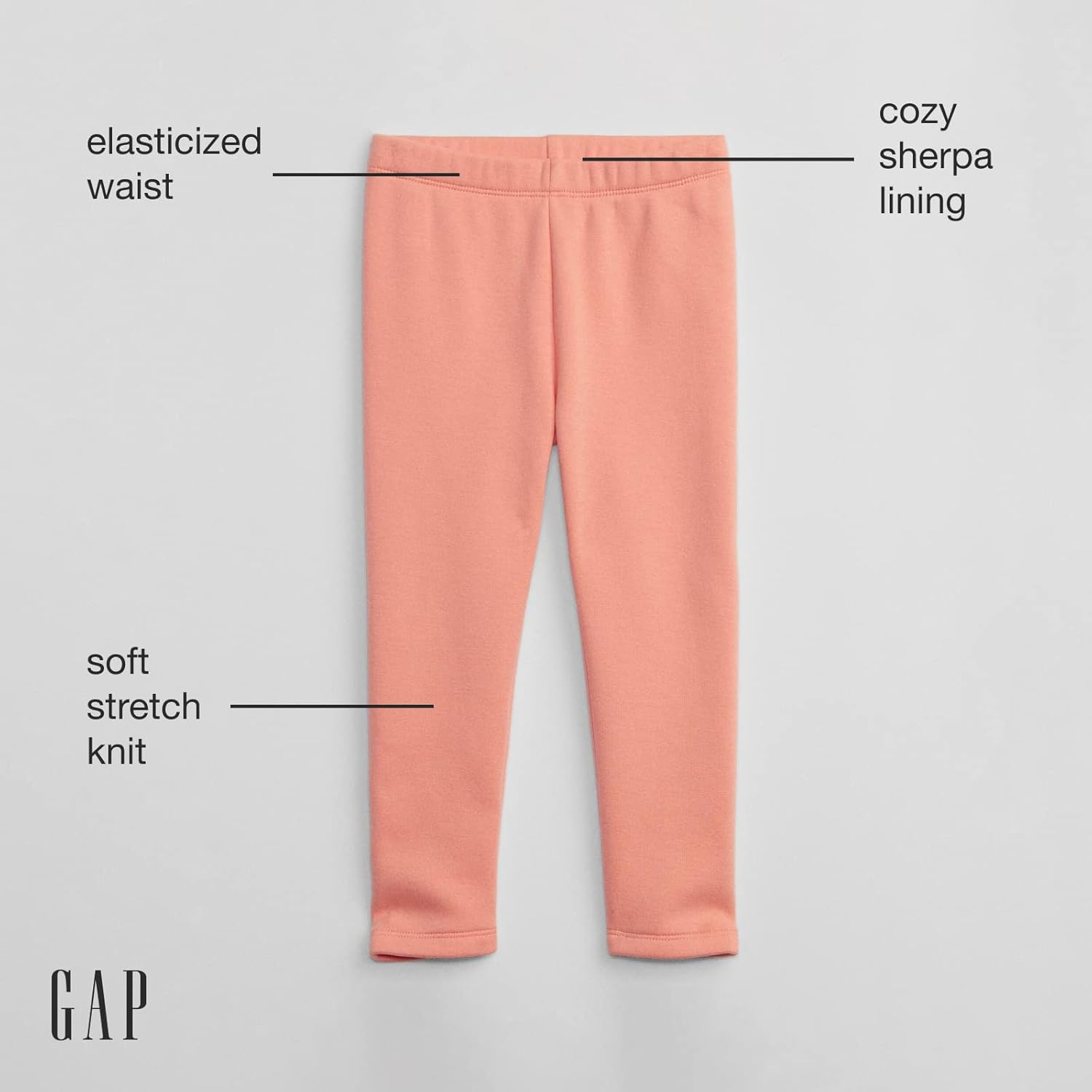 Cozy GAP Baby Girls Leggings