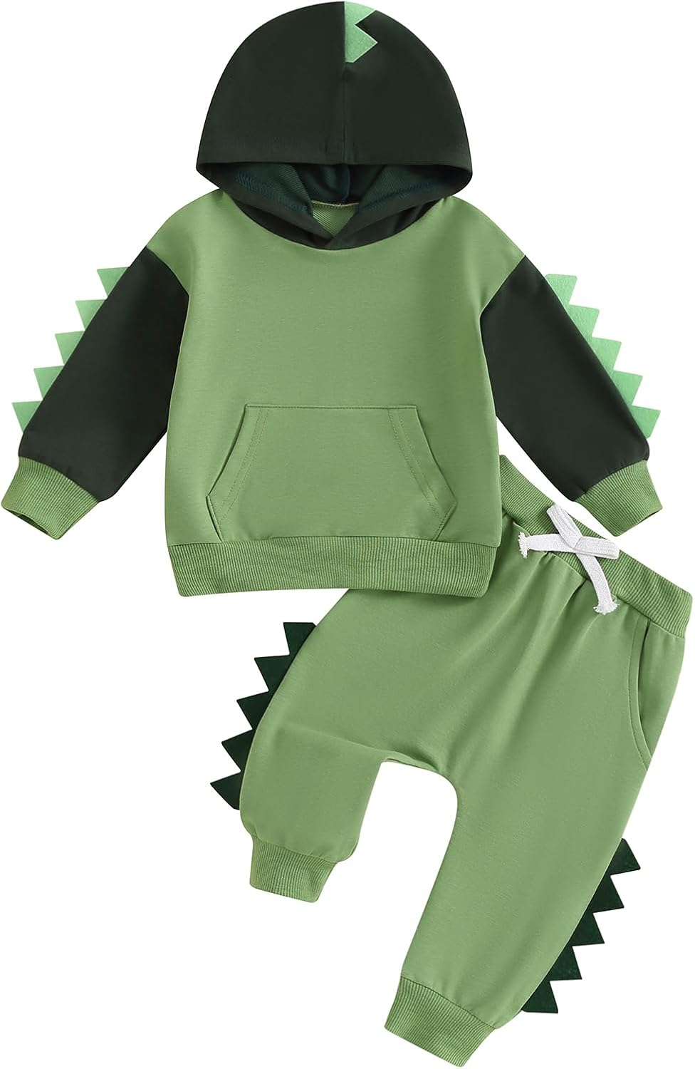 Dinosaur-Themed Toddler Fall Outfit Set