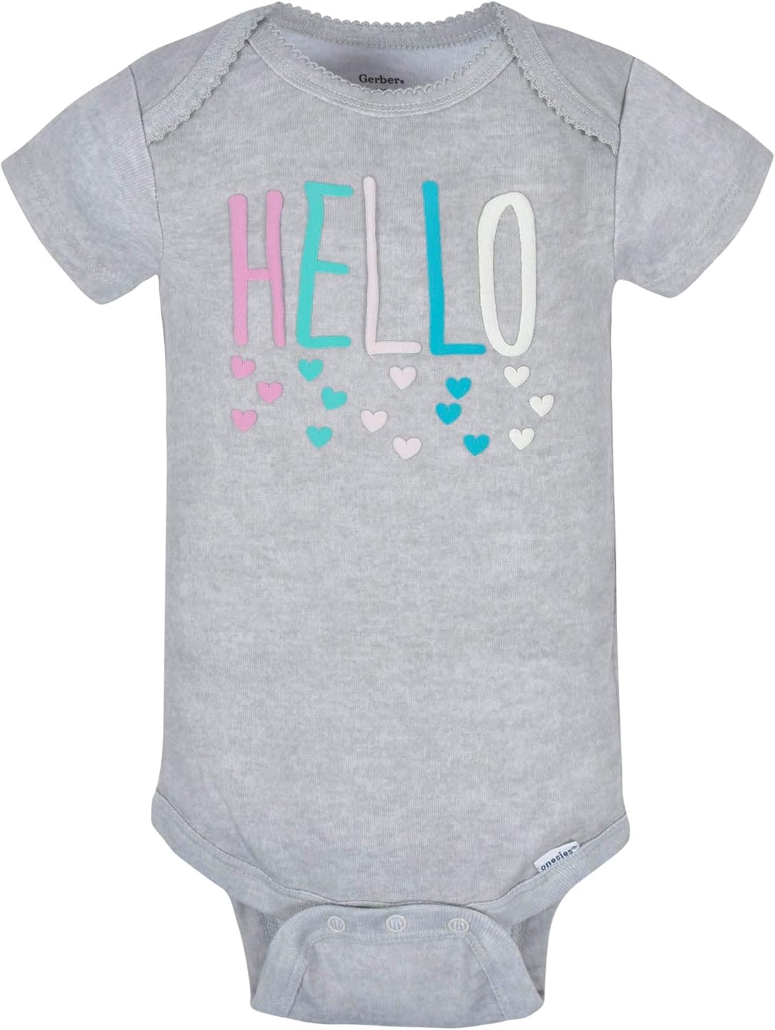 Gerber Baby Girls 8-Piece Onesies Bodysuits