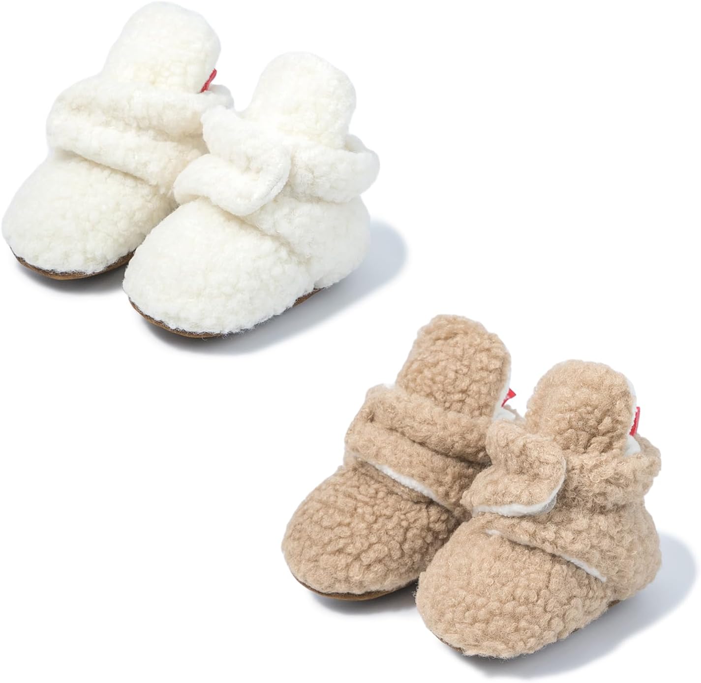 Babelvit Soft Fleece Booties for Babies