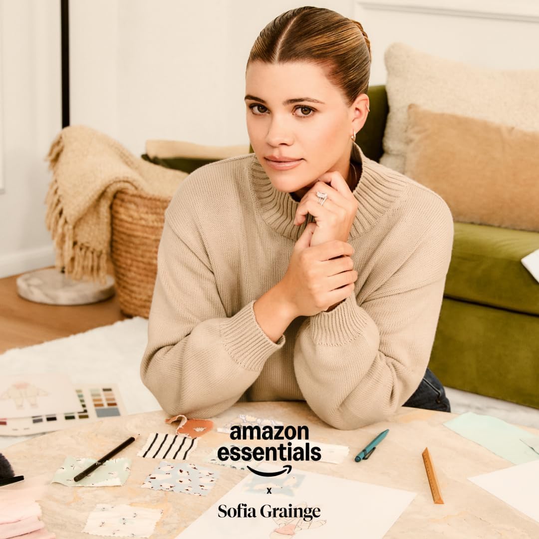 Amazon Essentials x Sofia Grainge Unisex Pullover Sweater
