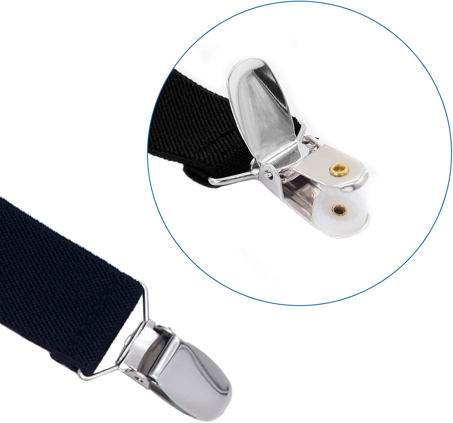 American Trends Elastic Mitten Clips - Stainless Steel Gloves for Kids