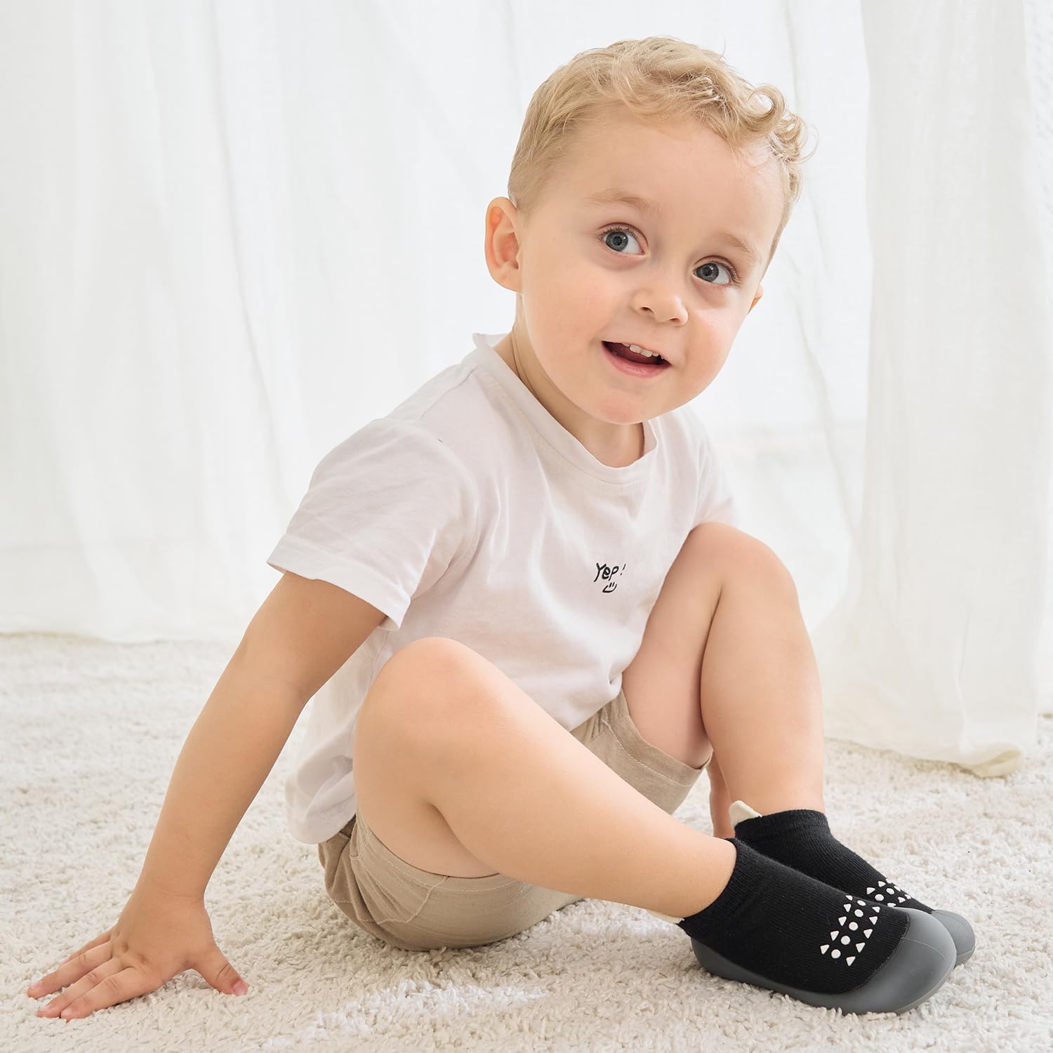 Soft Non-Slip Socks for Safety