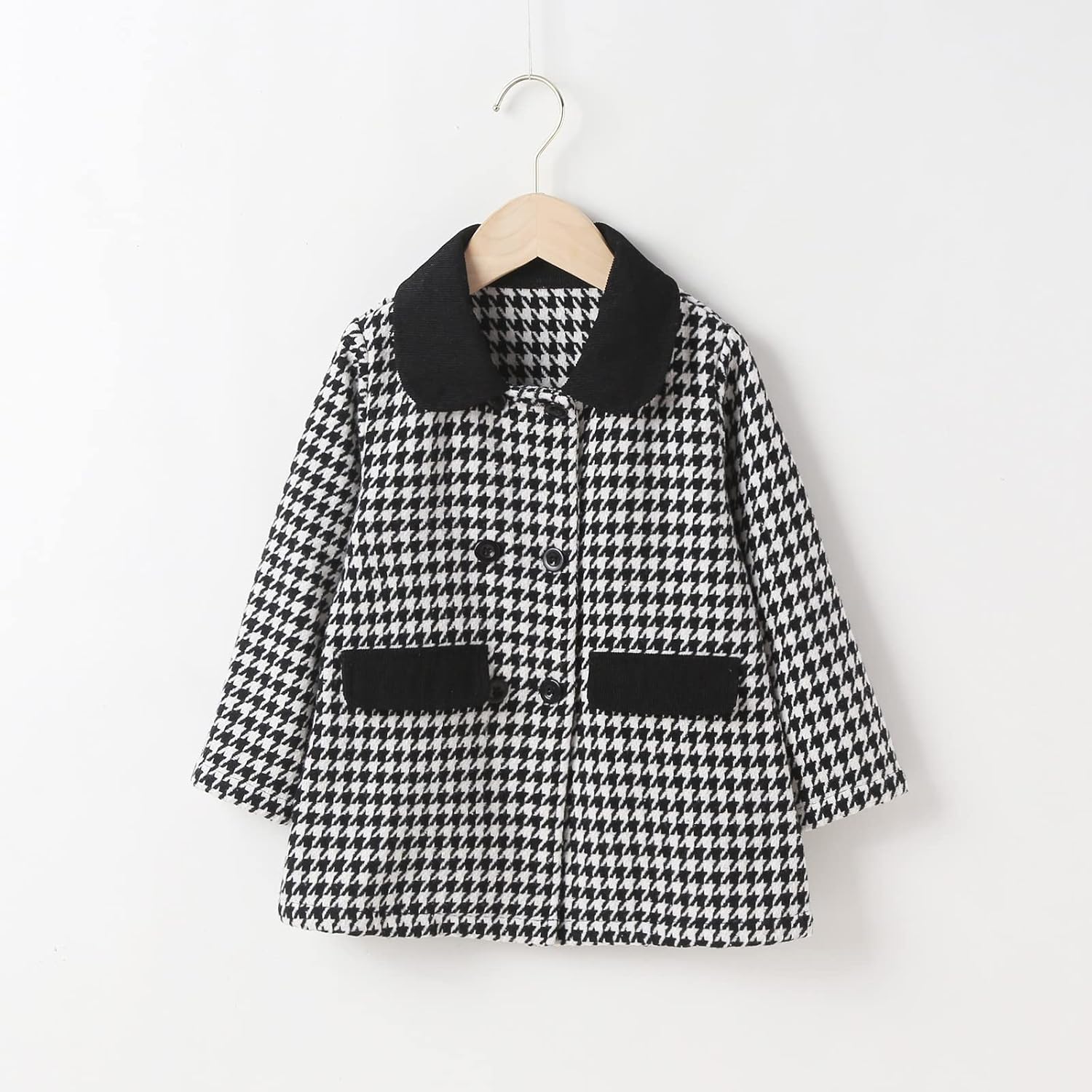 Toddler Houndstooth Coat