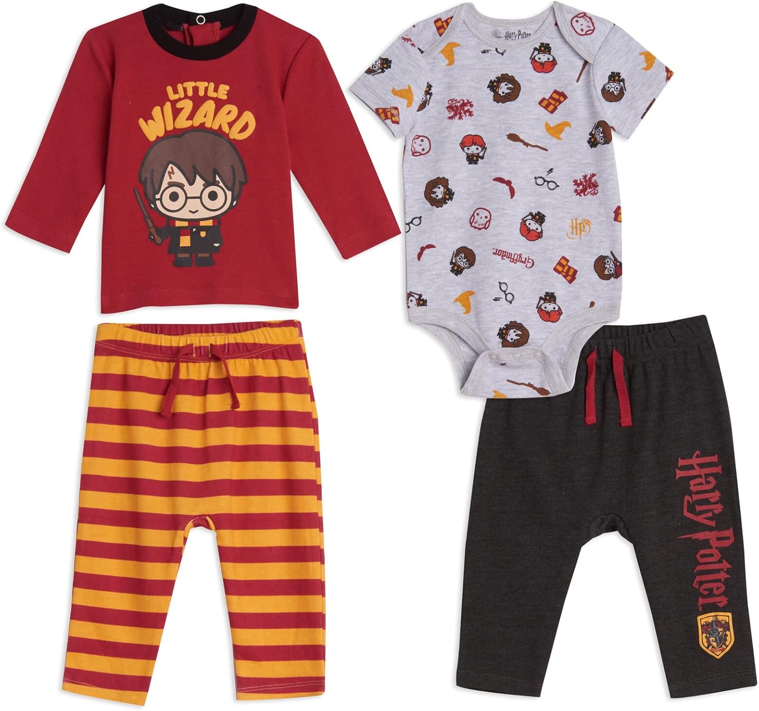 Baby Harry Potter laysette with detailedHarry Potter design