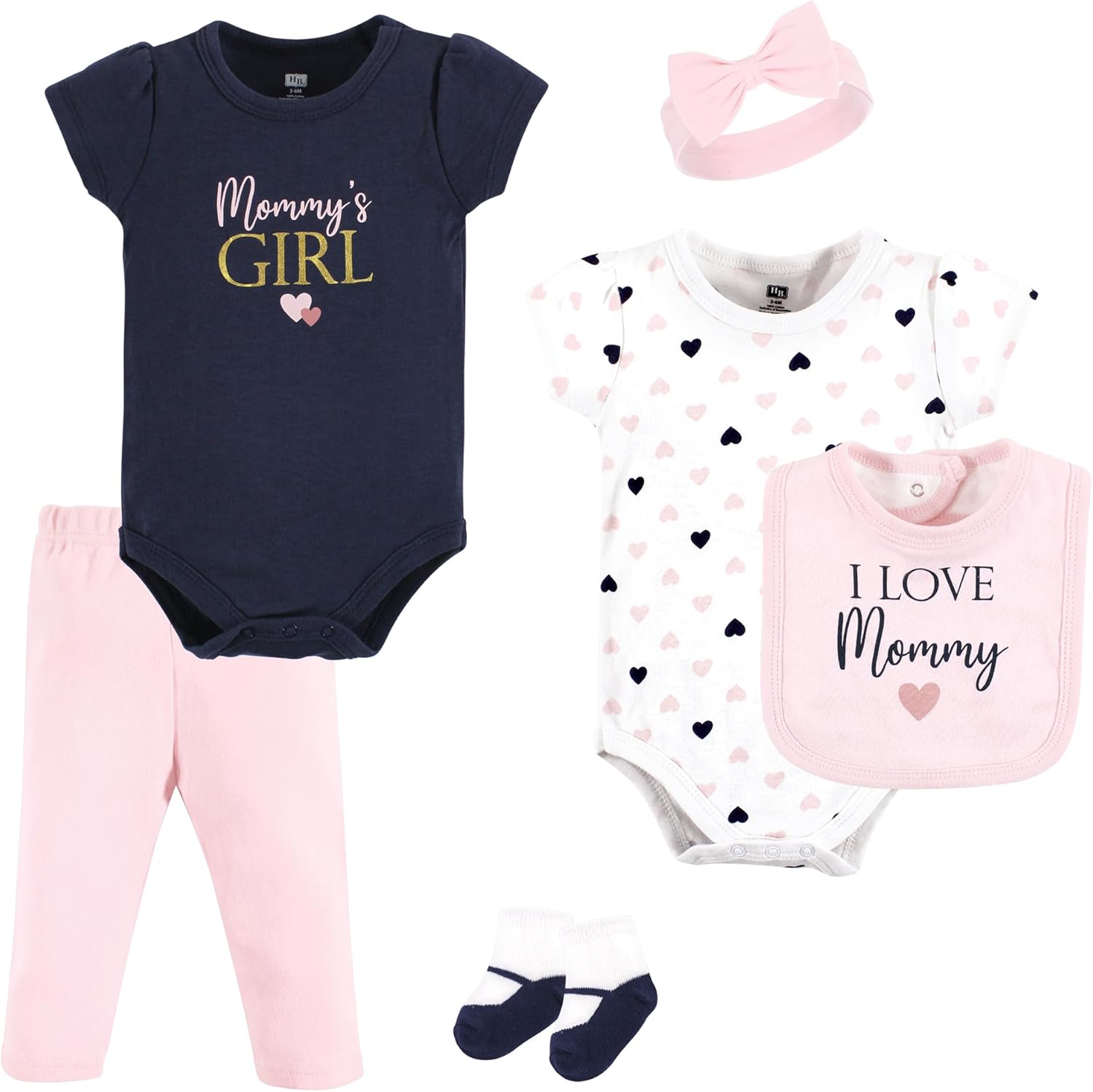 Hudson Baby Unisex Layette Set for Newborns