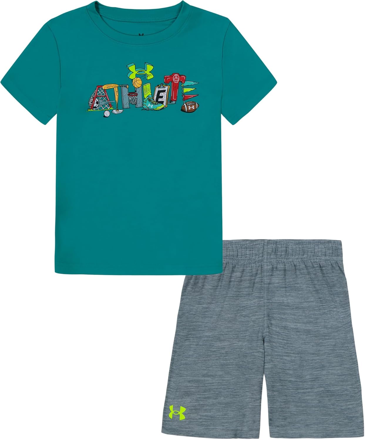 Under Armour Boys Short Sleeve Tee Tank Set