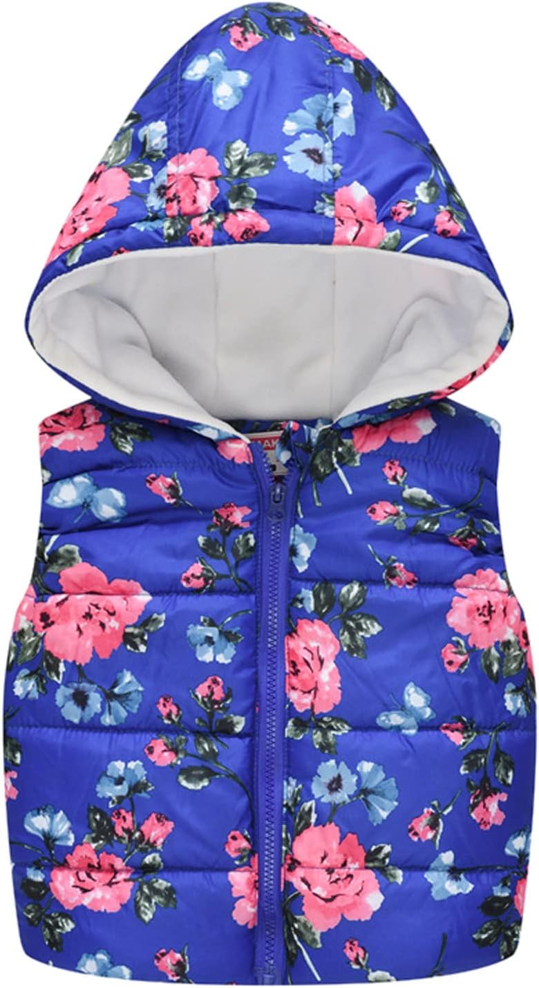Little Kids Winter Cartoon Print Coat