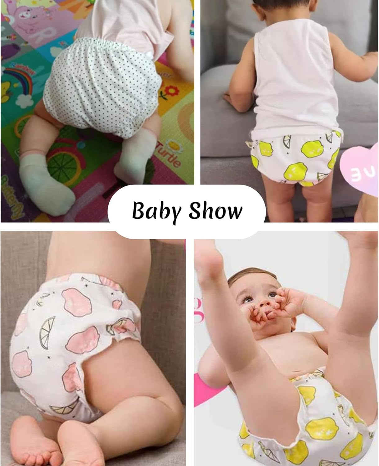 Baby Bloomers Diaper Cover for Toddler Girls Soft Safe