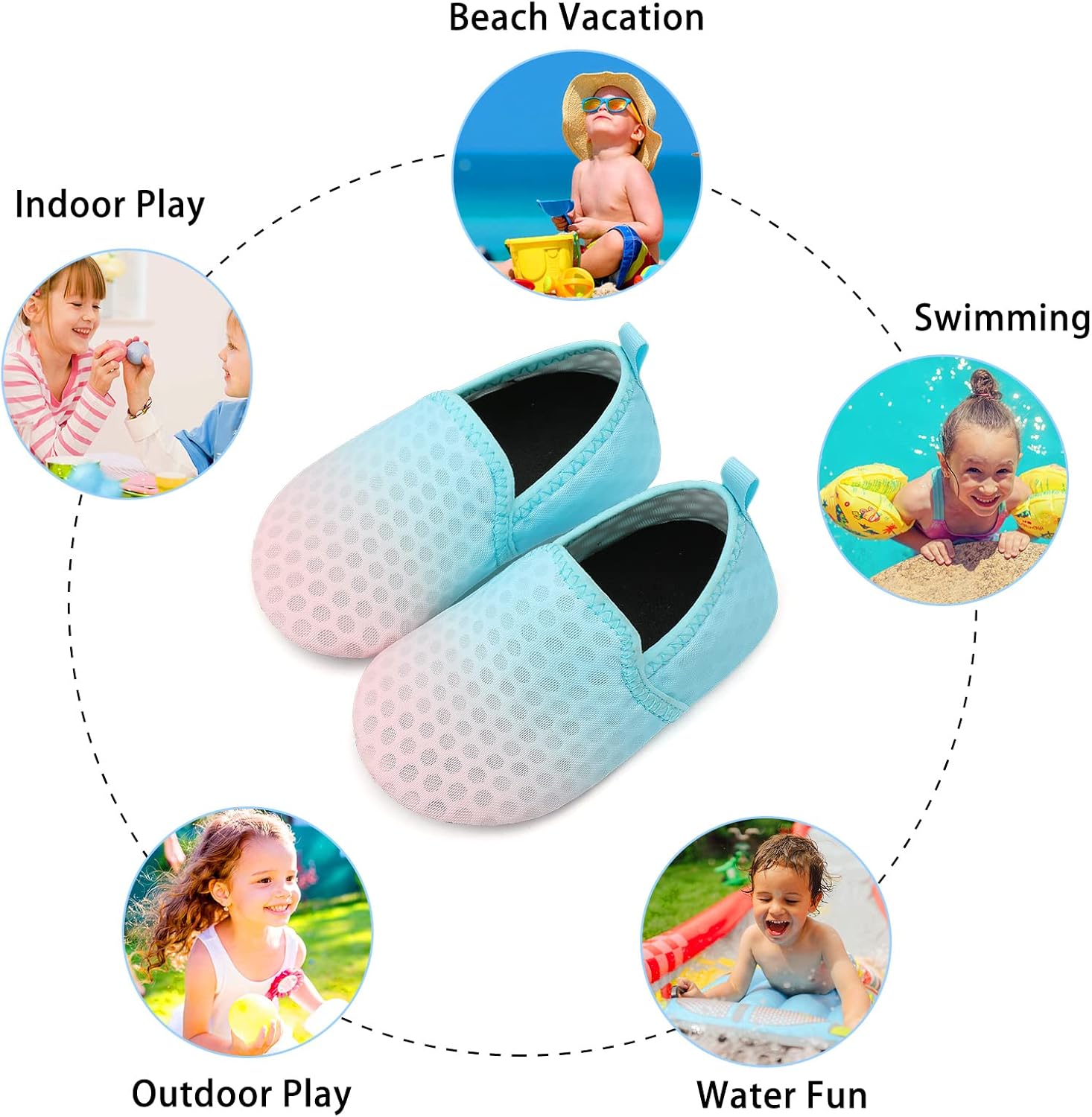 Lefflow Toddler Water Shoes - Bounce Play