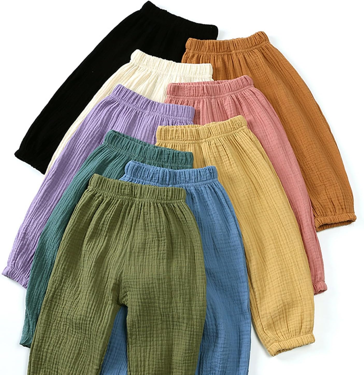 EISHOW Toddler Cotton Linen Harem Pants