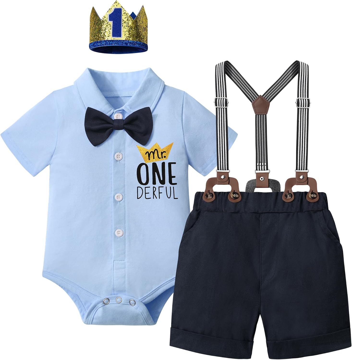 First Birthday Party Outfit Set for Boys Unique Design