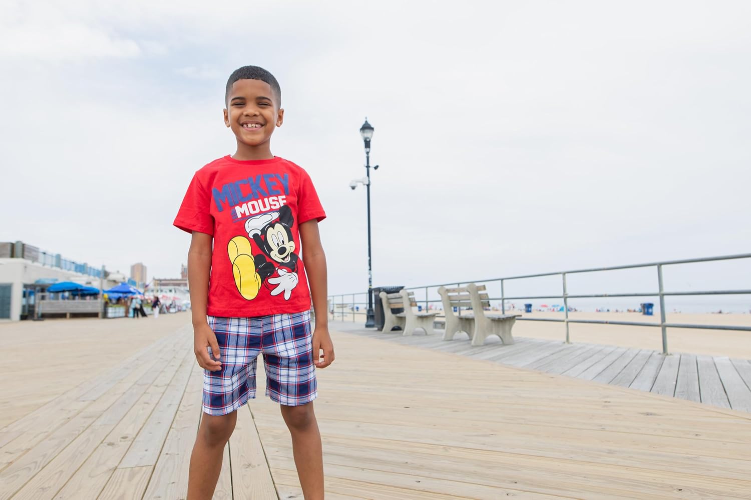 Disney Mickey Mouse T-Shirt Shorts Outfit Set