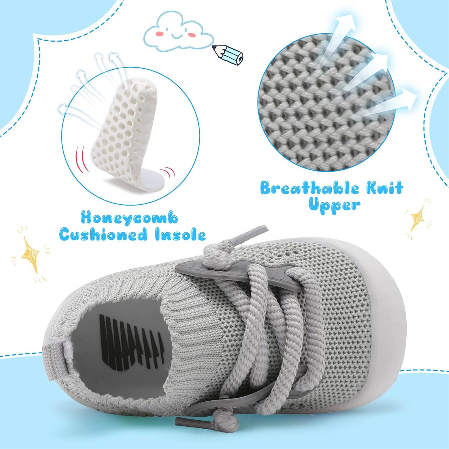 Barerun Baby Shoes - First Walker