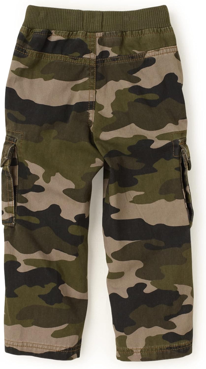 The Childrens Place Boys Cargo Pants Pull-On