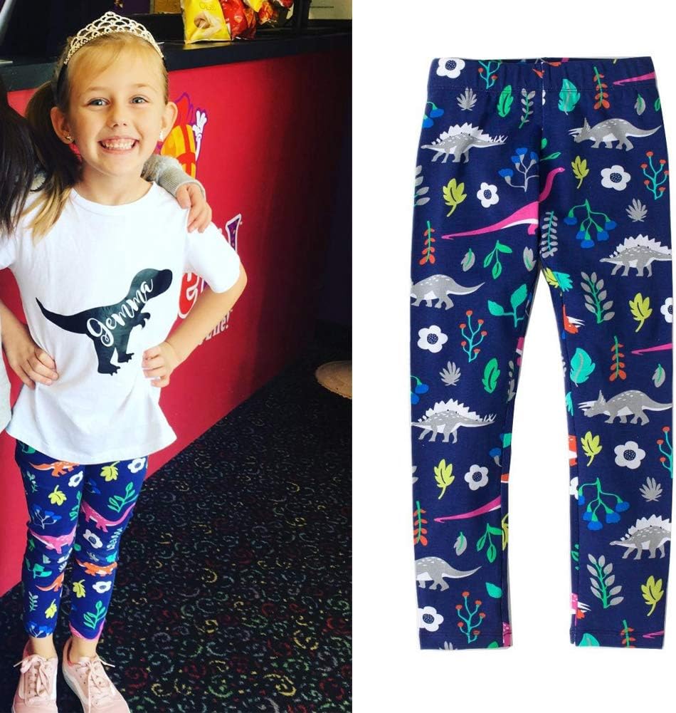 Jester Print Dinosaur Leggings
