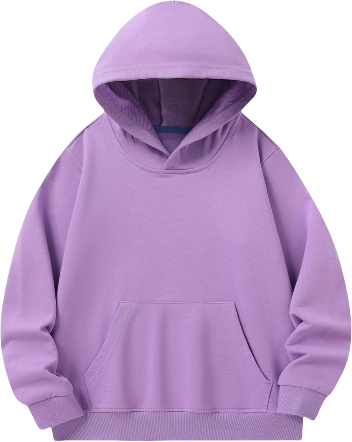 Perfect Solid Casual Pocket Hoodie for Toddler Kids