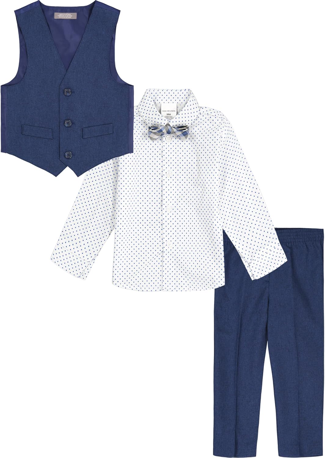 Van Heusen Baby Boys 4-Piece Formal Suit Set