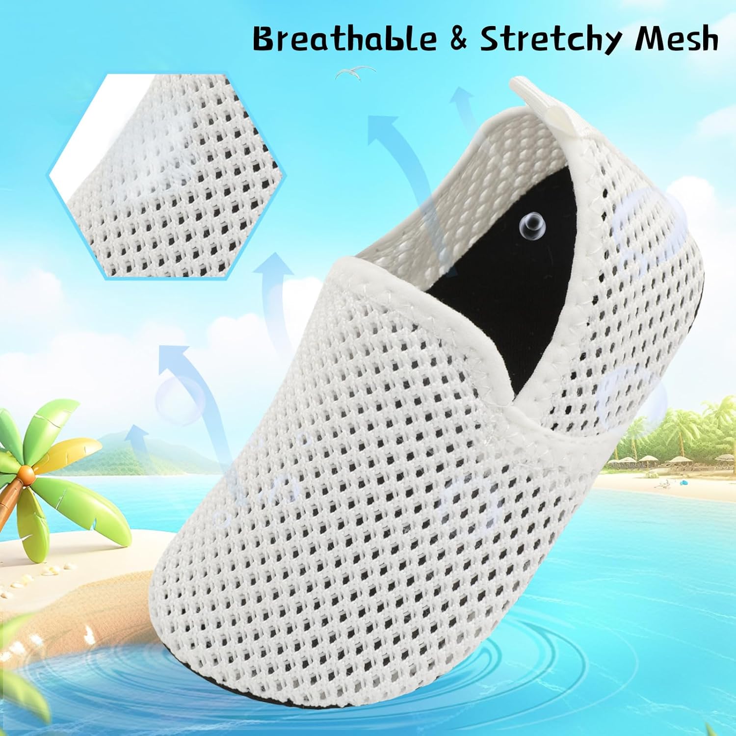 Centipede Demon Toddler Water Shoes for Beach and Pool