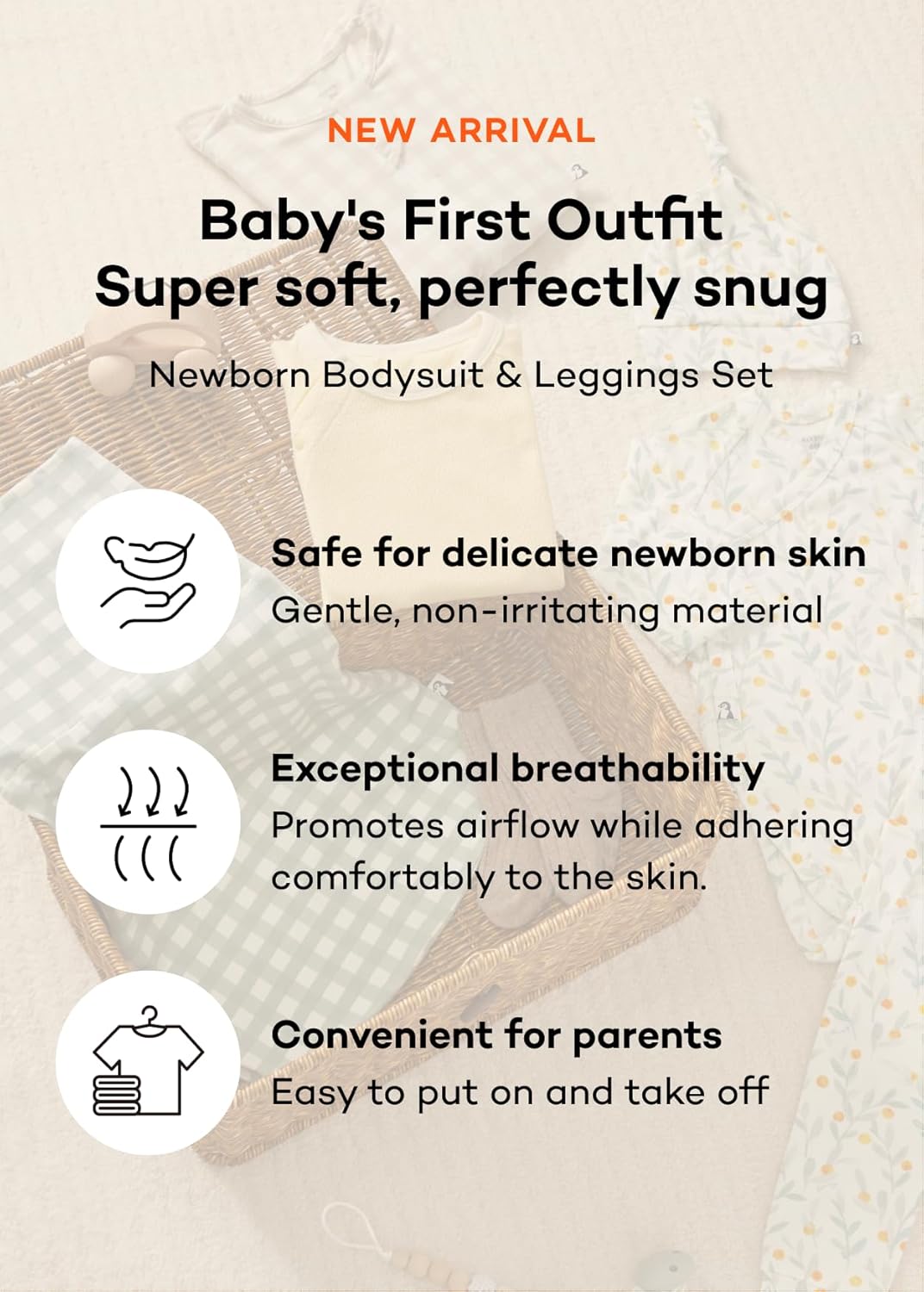 Konny Newborn Body Leggings Set