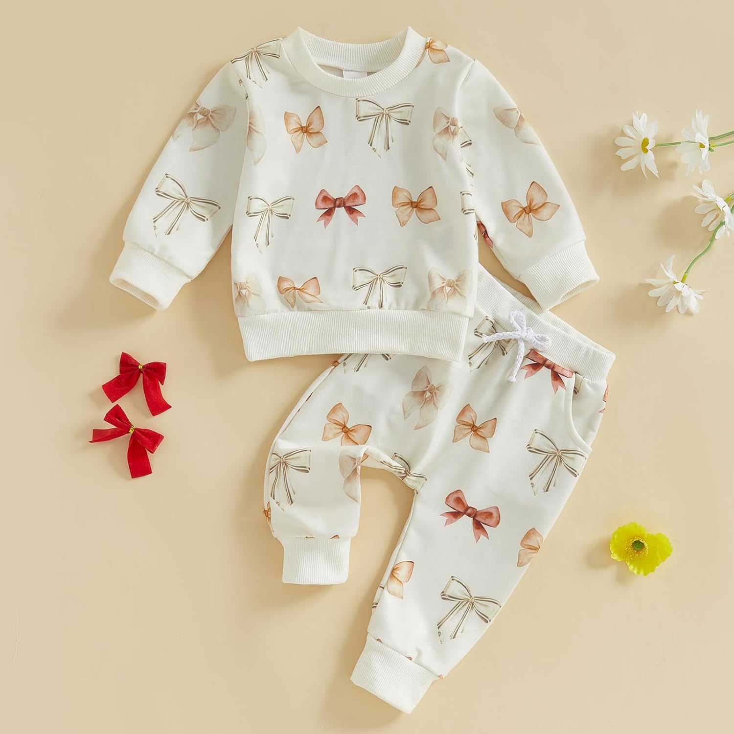 Cute Long Sleeve Set for Baby Girl - Toddler Collection