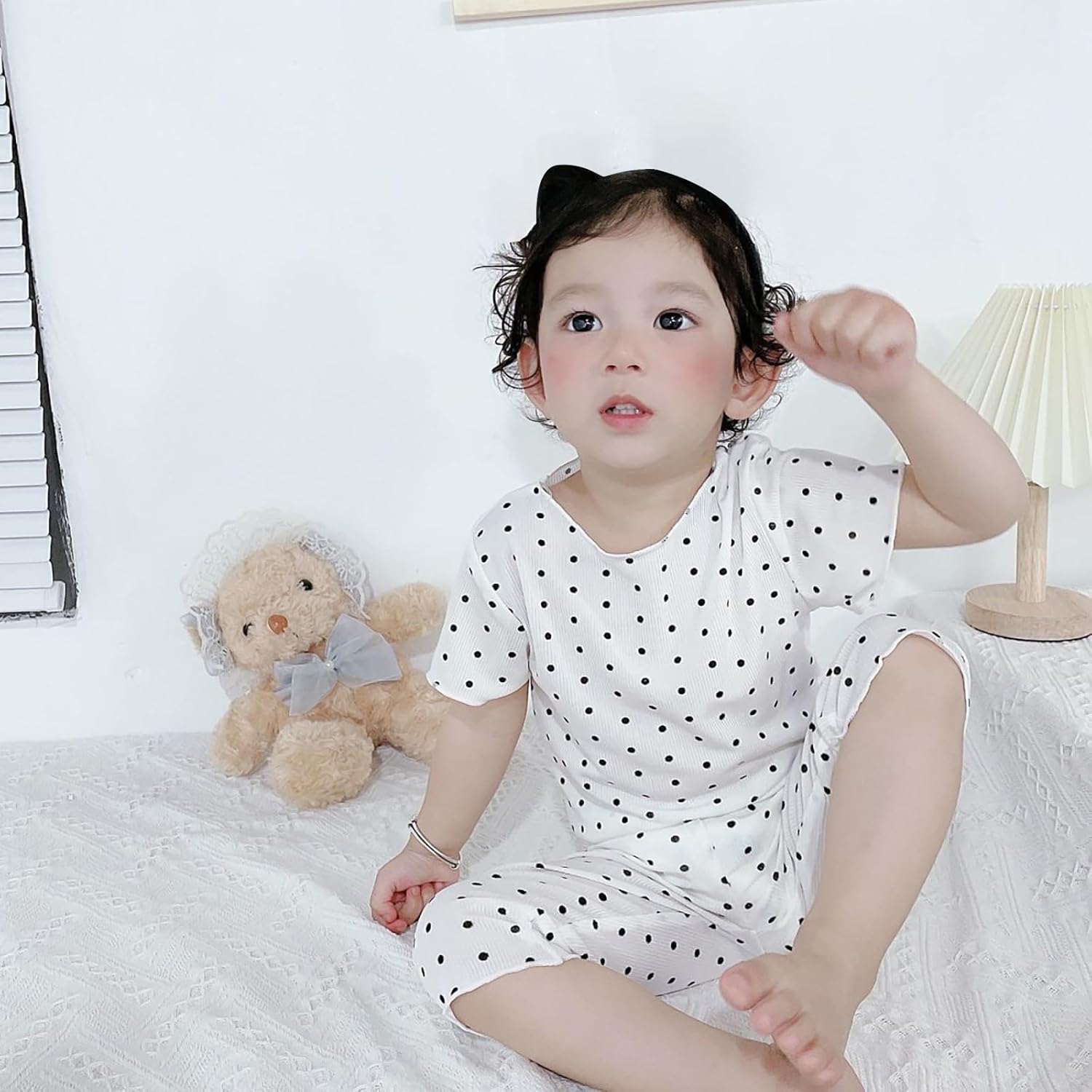 Ruffle Top Pants Set for Baby Girls