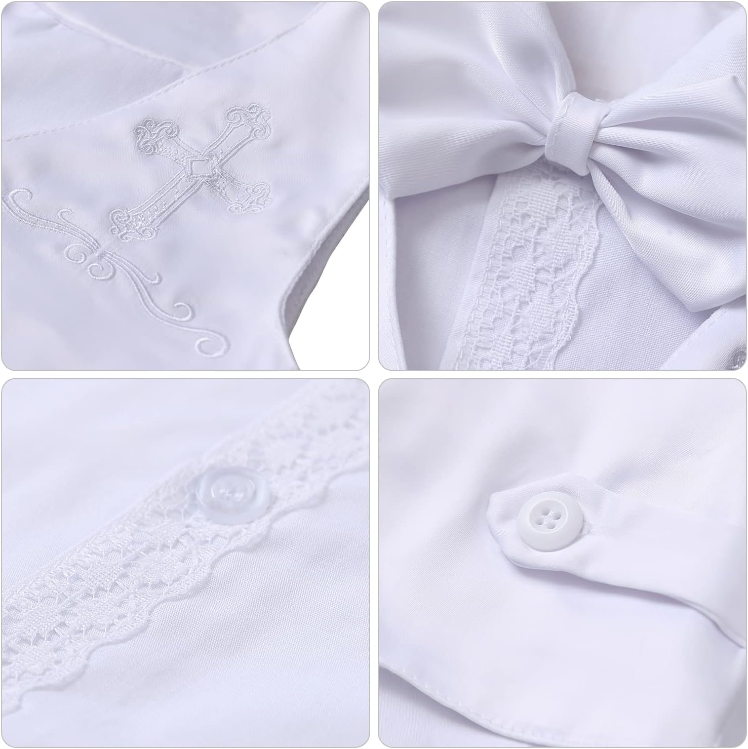 Booulfi Baptism Suit for Baby Boys